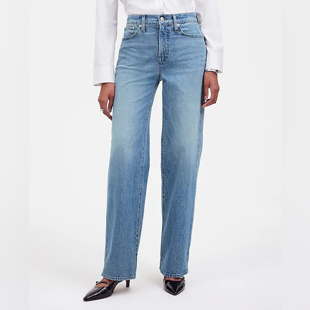 Madewell The Perfect Vintage Wide-Leg Jean in Enmore Wash